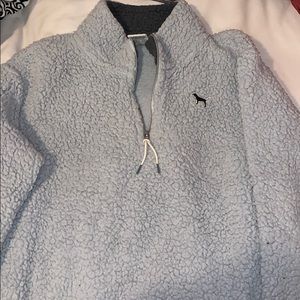 Big fluffy (pink) Sherpa sweatshirt